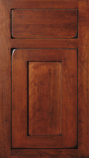 Bertch Quincy inset cabinet door style
